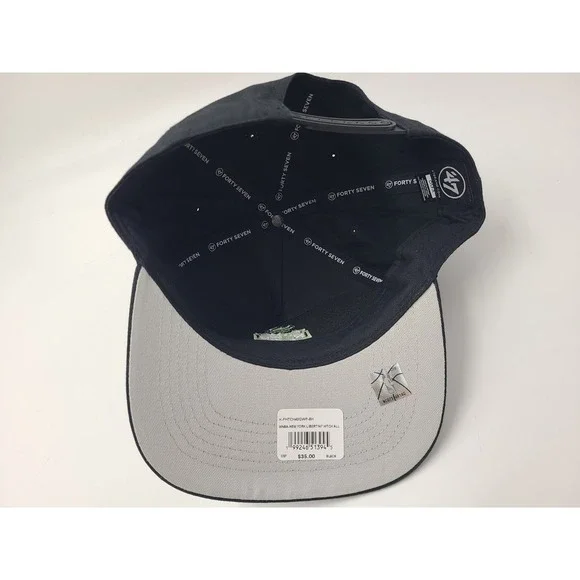New York Liberty 47 Brand Hitch Snapback Hat Cap NYL Adult WNBA Basketball Black